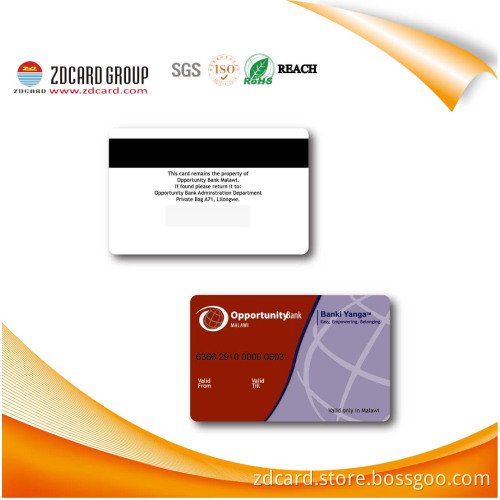 Offset Printed PVC Masgnetic RFID Membership Card